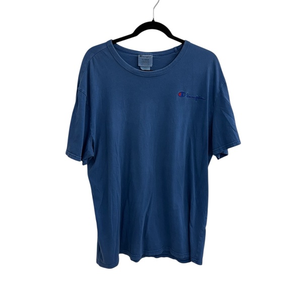 Champion Other - Champion Embroidered Blue Short Sleeve Tee Men's Size Large